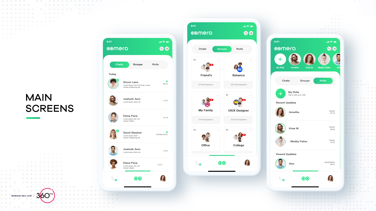Comera App Portfolio 360 Inc